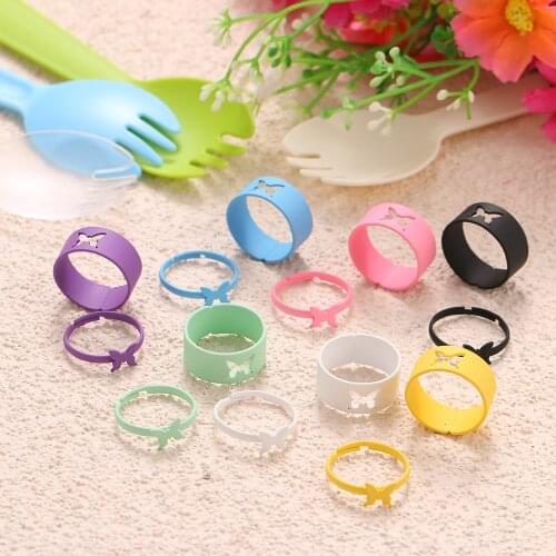 Vienkim Butterfly Rings Set for Women Men Lover Couple Friendship Rings Set Engagement Wedding Open Rings 2021 Jewelry Gifts