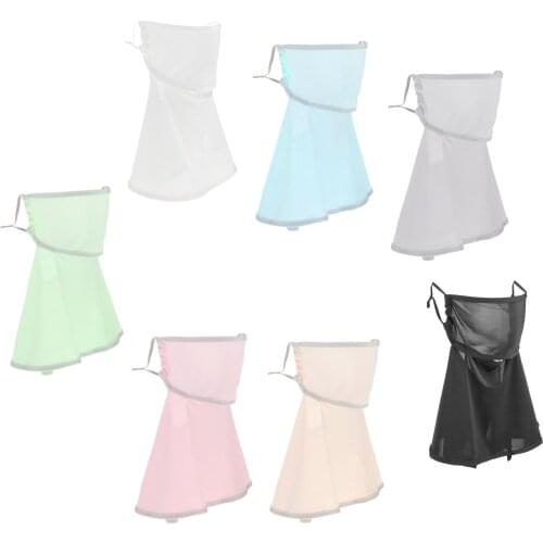 Unisex Face Mask Sun Shield Neck Gaiter Balaclava Neckerchief Bandana Headwear - for Ski Cycling