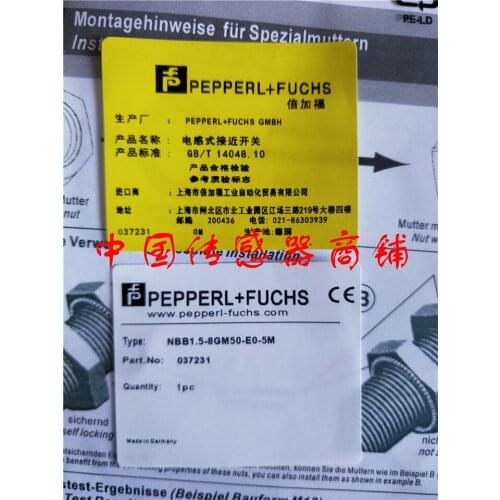 NBB1.5-8GM50-E0-5M proximity switch sensor new and original