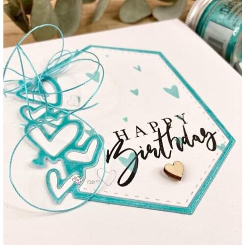 New Heart frame decoration metal Cutting Dies Stencils DIY Scrapbooking Paper/photo Cards Embossing Dies