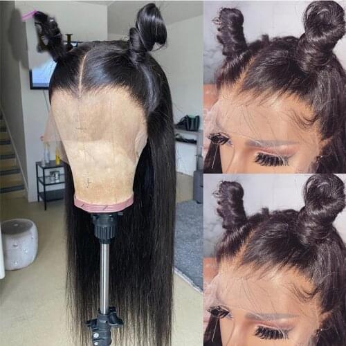 Fast Delivery Lace Front Wig Straight Lace Front Wig Hair Fiber Natural Hair Lace Front Wig Synthetic Womens Long Partners