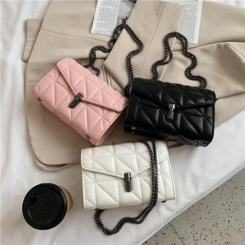 Luxury Women Bags Chain Shoulder Messenger Satchel Designer Leather Korean Version Fashion Casual Crossbody Handbag