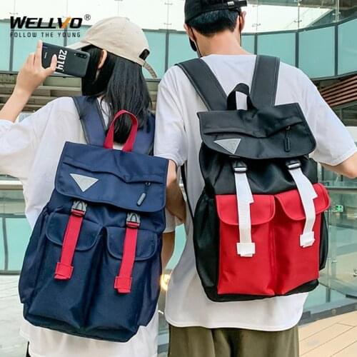 New Men Women School Backpack Waterproof Oxford Fashion Laptop Backpacks Large Capacity Shoulder Bagpacks Rucksack XA785ZC