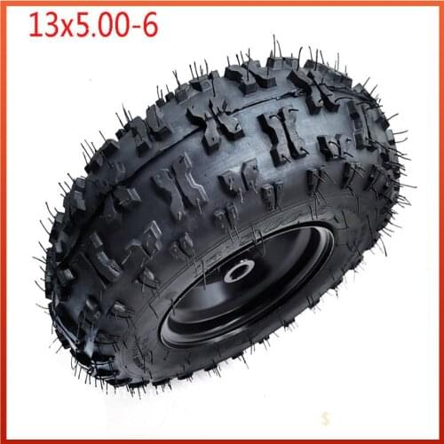 13x5.00-6 Tire Tyre and wheel rim For Off-Road ATV QUAD Buggy Mower Go-kart Buggy