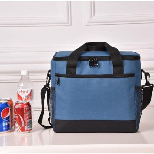 Thicken Folding Fresh Keeping Waterproof Nylon Lunch Bag Cooler Bag for Steak Insulation Thermal Bag Insulation Ice Pack
