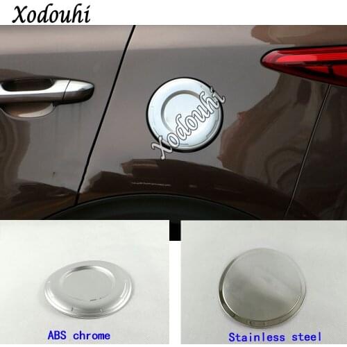 For Kia Sportage KX5 2019 2020 Car Sticker Styling Body Garnish Cover Gas/Fuel/Oil Tank Cap Lamp Frame Trim Parts 1pcs