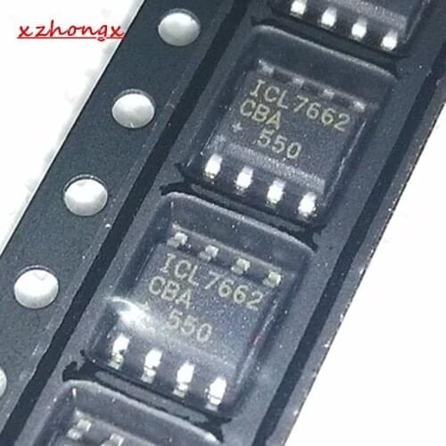 10PCS ICL7662 ICL7662CBA ICL7662IBA SOP8