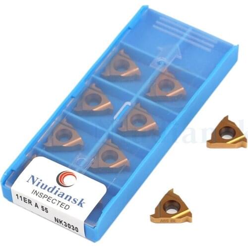 11ER A55 NK3030 11ER A60 NK3030 Threading Blade 11IR A55 NK3030 11IR A60 NK3030 Carbide Insert CNC Lathe Tool Steel Turning Tool