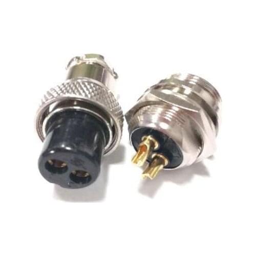 GX14 aviation plug 2pin M14 socket connector
