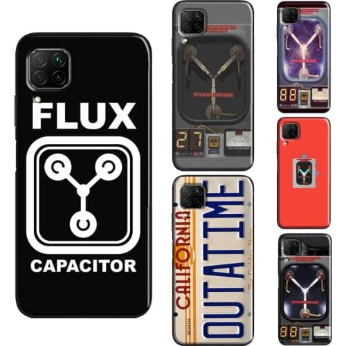 Back to the Future Flux Capacitor Case For Huawei P30 P40 P20 Pro Mate 20 Lite P Smart 2019 Nova 5T Honor 8X 9X 8A 10i