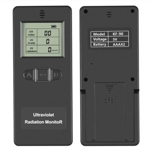 Ultraviolet Radiation Tester Digital Ultraviolet Radiation Detector Ultraviolet UVI Meter Radiometer Protective Equipment Test