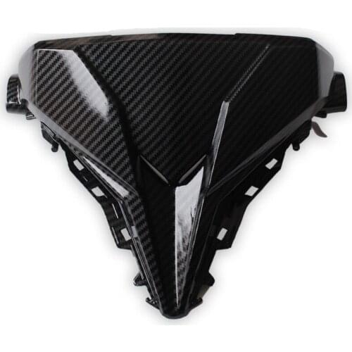 For Honda CB650F CB 650F 2017 2018 2019 Motorcycle Matte black & carbon fibre headlight head cover Two styles