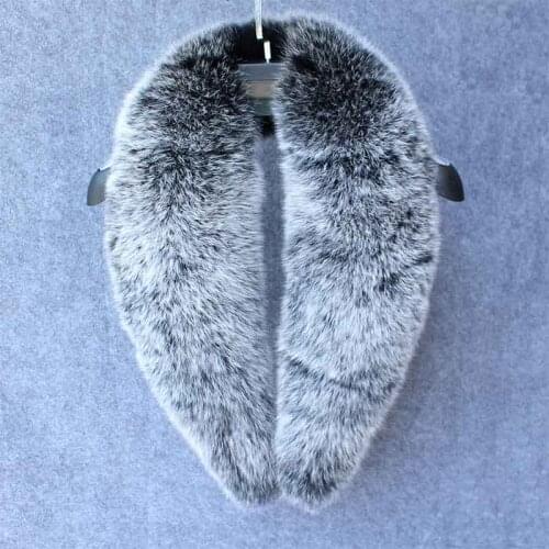 JKP 2020 New Europe and America Autumn and Winter 100% Real Fox Fur Coat Collar Scarf Unisex Super Fox Fur Collar Fashion