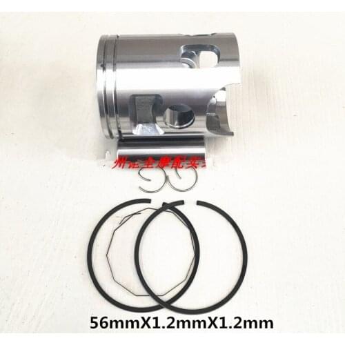 For Yamaha RX125 RX 125 Motorbike STD Bore Size 56mm Pin 16mm Motorcycle Engine Parts Piston Ring Kit