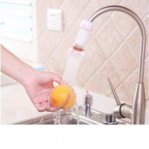 Kitchen Maifan Stone Faucet Splash proof Shower 360° rotating telescopic tap water-saving device