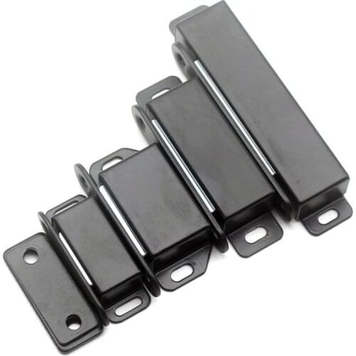 6 Sets Magnetic Cabinet Catches Magnet Door Stops Hidden Door Closer Screw / Sticker Closet Cupboard Furniture Hardware