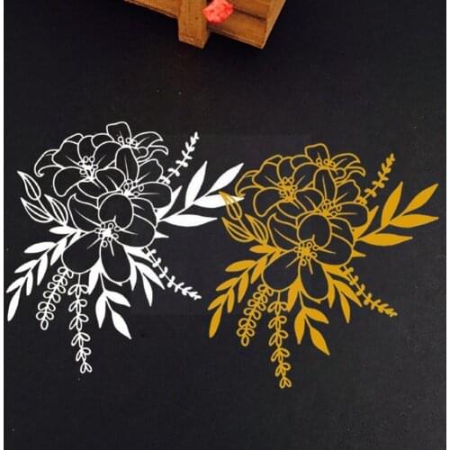 Metal Cutting Dies Cut Flower Leaves DIY Decoration Blade Paper Mould Embossing Knife Album Scrapbooking Punch Craft O7R8