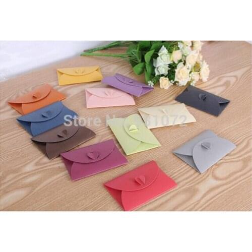 Mini Colorful Envelope/ handmade envelopes / paper envelopes 11*17.5cm 2000pcs/lot wedding cards, wedding invitations