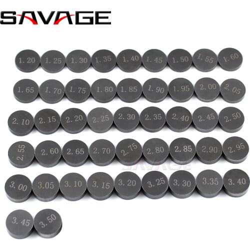 Valve Shims 10mm 9.48mm 8.85mm 7.48mm Motorcycle Accessories Engine Parts For HONDA for SUZUKI for YAMAHA Valve Shims Refill Kit