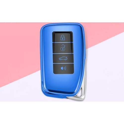 New TPU car key case for Lexus NX GS RX IS ES GX LX RC 200 250 350 LS 450H 300H car key chain for women car keychain set keyring