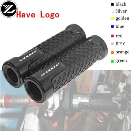 Handle 7/8"22mm Motorcycle handlebar grips & handle bar ends hand cap for BMW S1000R S1000 R 2014-2018 2015 2016 2017 2018