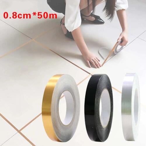 Living Room Self-adhesive Decor Line Beautiful Seam Sticker Floor Waterproof Wear-resistant Wall Beautiful Edge Strip