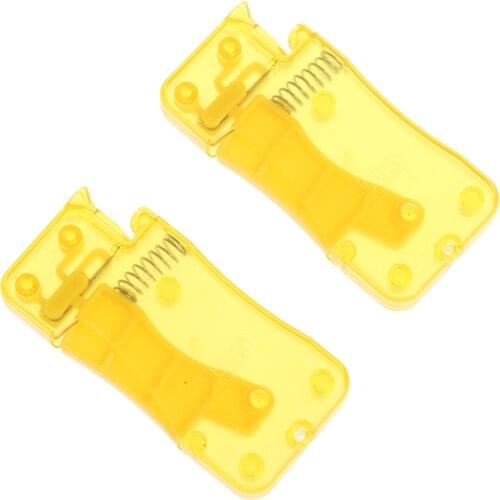 1pc Automatic Needle Threader Hand Sewing Needle Threader Stitch Insertion Sewing Tool Accessories Yellow