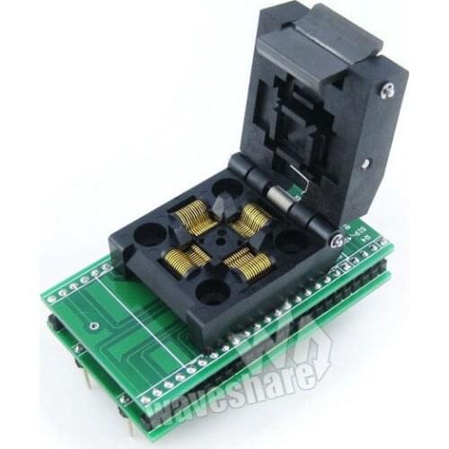 QFP48 TO DIP48 Programmer Adapter Yamaichi IC Programmer Adapter for QFP48/TQFP48/FQFP48/PQFP48 package 0.5mm Pitch
