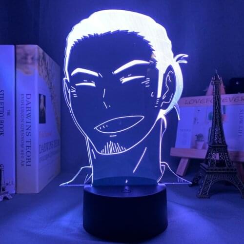 Anime Night Light Haikyuu Asahi Azumane for Bedroom Decor Nightlight Kids Child Birthday Gift Manga 3d Lamp Asahi Haikyu