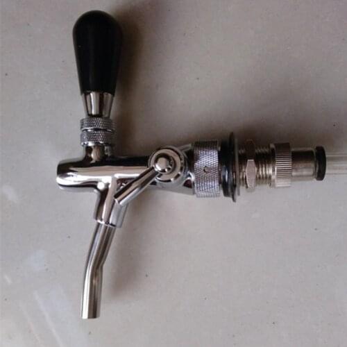 FREE SHIPPING home brew beer tap with quick connector to pipe