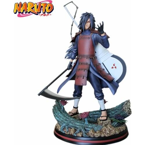 Naruto Uchiha Madara Statue Action Figure 300mm Anime Naruto Figure Madara Collectible PVC Model Toys