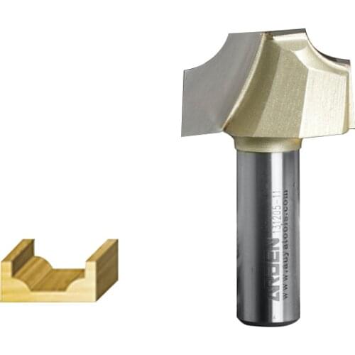 Woodworking Cove Groove Arden Router Bit Protrusive Board Bits - 1/2*3/4 -19.1mm " Shank - Arden A1864018