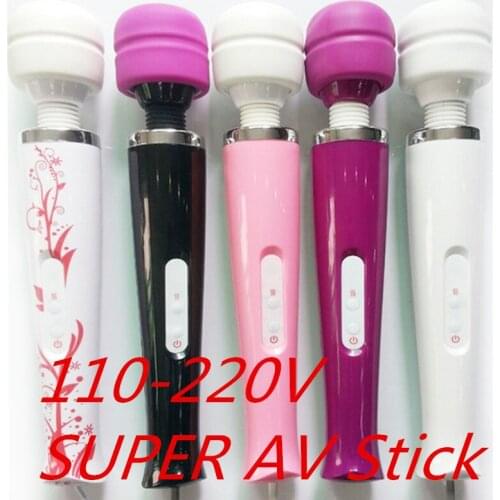 Adult Sex Products 10 Speeds vibration powerful AV Wand Body massage Vibrator Sex toy Masturbator massager For Women girl men