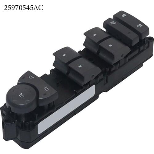 OE 25970545AC Power Window Button For Cadillac CTS 2008 to 2013 Car Glass Closer Door Windows Switch Left Master Window Lifts