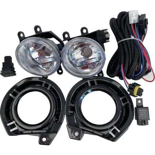 A Set Car Fog Light For Toyota Corolla Axio Nze161 E160 2015 2016 2017 2018 Foglamp with Line Group Switch