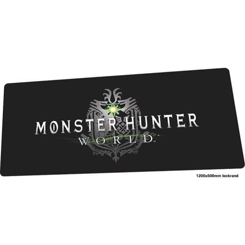 Monster Hunter mouse pad 1200x500mm mousepads Adorable gaming mousepad gamer cool new personalized mouse pads keyboard pc pad