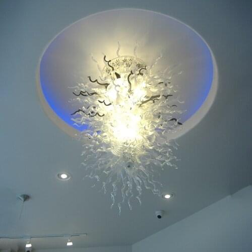 LR373-Free Shipping High Ceiling Dome Lighting Fixture Handmade Chandelier