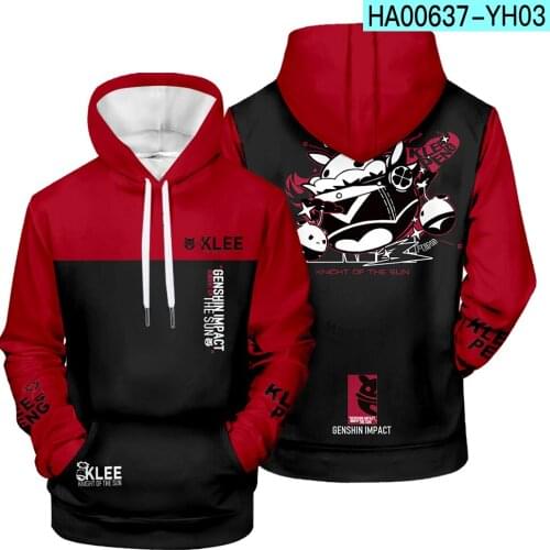 Autumn Hooded 3D Genshin Impact Hoodies Men Women Sweatshirts Hip Hop Game Tops Casual Boys Girls Pullovers Streetwear