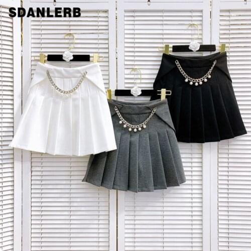 SDANLERB High Waist Skirts For Women