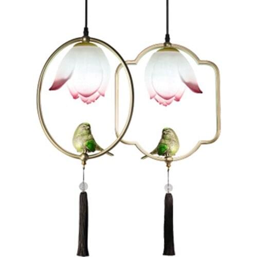Modern Room Bird Lamp Classic Personalities Balcony Aisle Corridors Light Fixtures Restaurant Parlor Study Cafe Pendant Lights