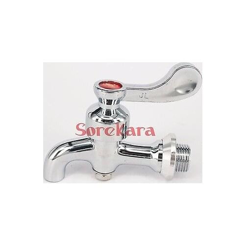 1/2" BSP Male Chrome Brass water boiler Faucet Spigot Valve Tap for Insulation barrel