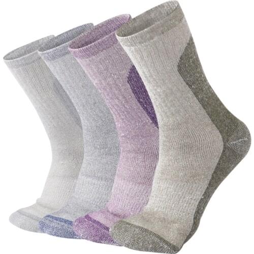 Fonoun Winter Wool Sport Socks for Hiking Runing Skiing Climbing Thicken Shock Absorption Breathable FN3308