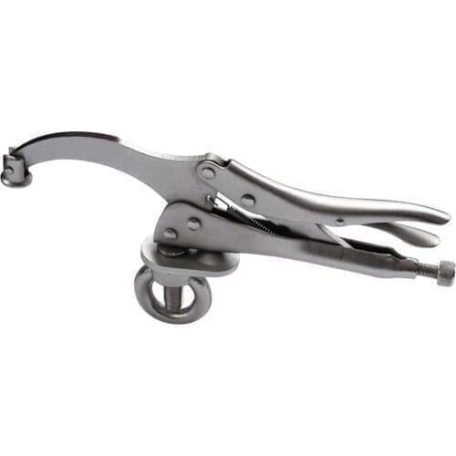 9in. Drill Press Vice Clamp Woodworking Holding With Lock and Release Lever Locking Pliers