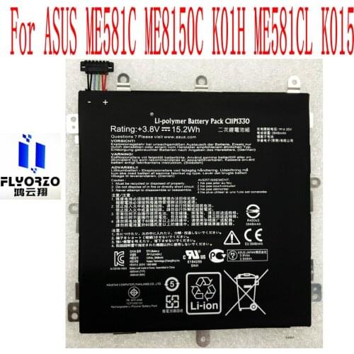 New High Quality 3948mAh C11P1330 Battery For ASUS ME581C ME8150C K01H ME581CL K015 tablet