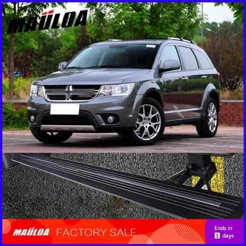 Car Accessories High quality aluminium alloy Automatic scaling Electric pedal side step running board for Journey JCUV 2013