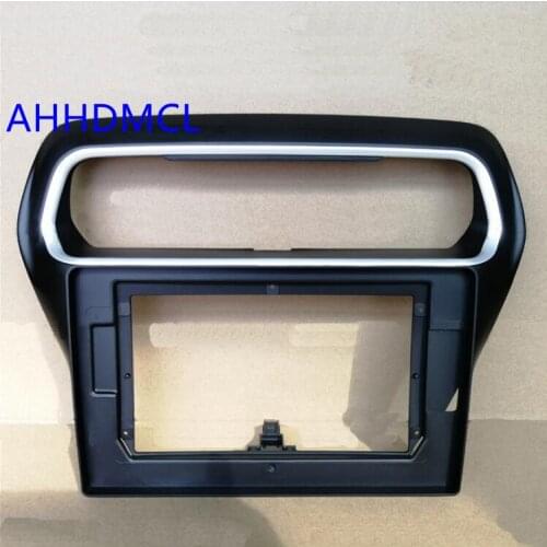 Car Fascias Navigation Fascia Dash Frame Kit For 10~10.2" Universal Android Multimedia Player For Ford Escort 2015 2016 2017