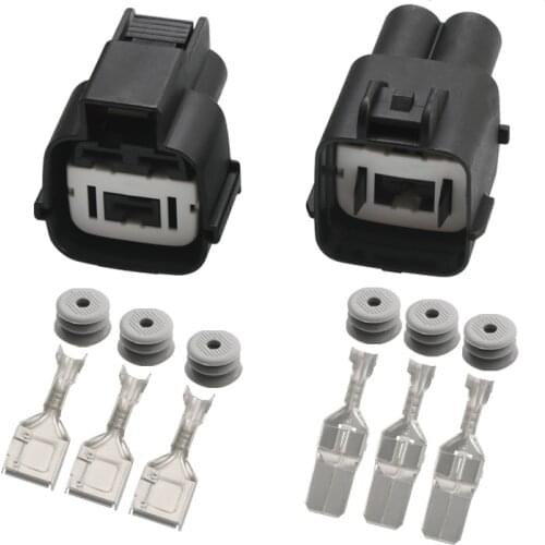 MG642292-5 Female And Male 3 Pin Car Electronic fan plug Connector for Hyundai Tucson KIA