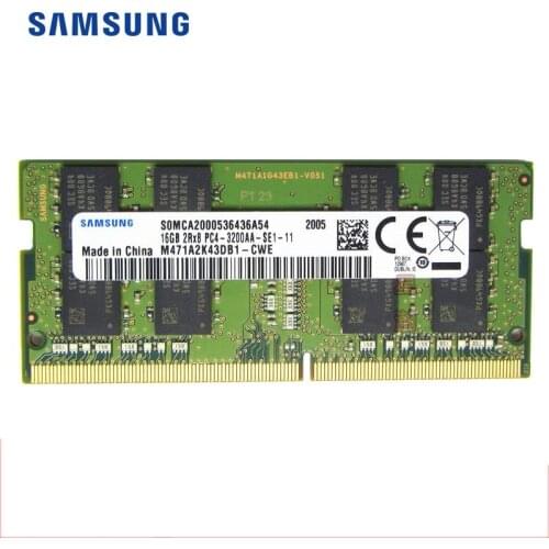 SAMSUNG DDR4 RAM 8G 16G Laptop Memory RAM 3200MHz 1.2V DRAM Stick for Notebook laptop 32GB 8GB 16GB 260-Pin 1.2V DIMM RAM