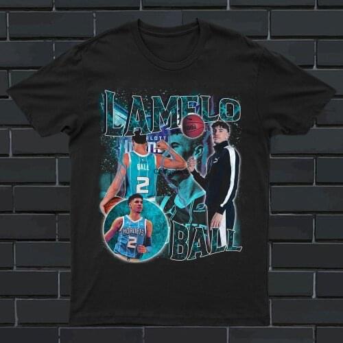 Lamelo ball shirt Lamelo ball vintage tshirtTShirt WomenBlack T Shirt