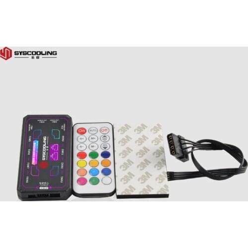 Syscooling water cooling RGB controller liquid cooling system RGB light controller